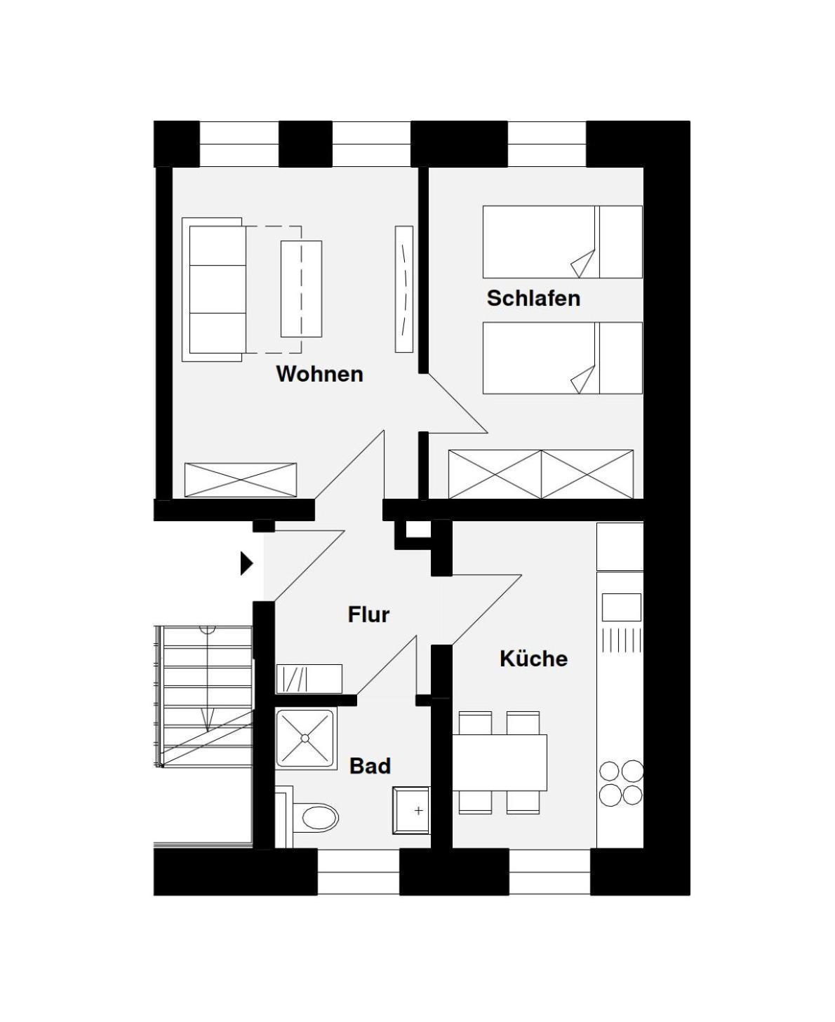Apartments An Der Kreuzstrasse บราวน์ชไวก์ ภายนอก รูปภาพ